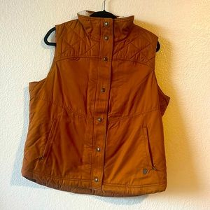 Women’s Kuhl Celeste Lined Vest - Rust/Large